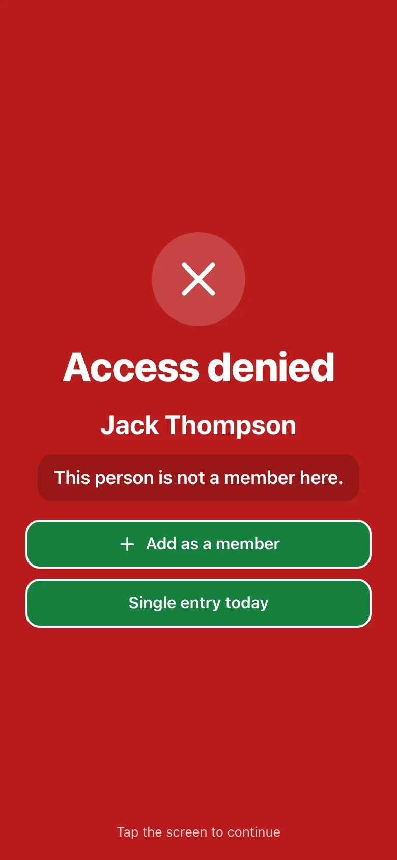 Not a member here yet