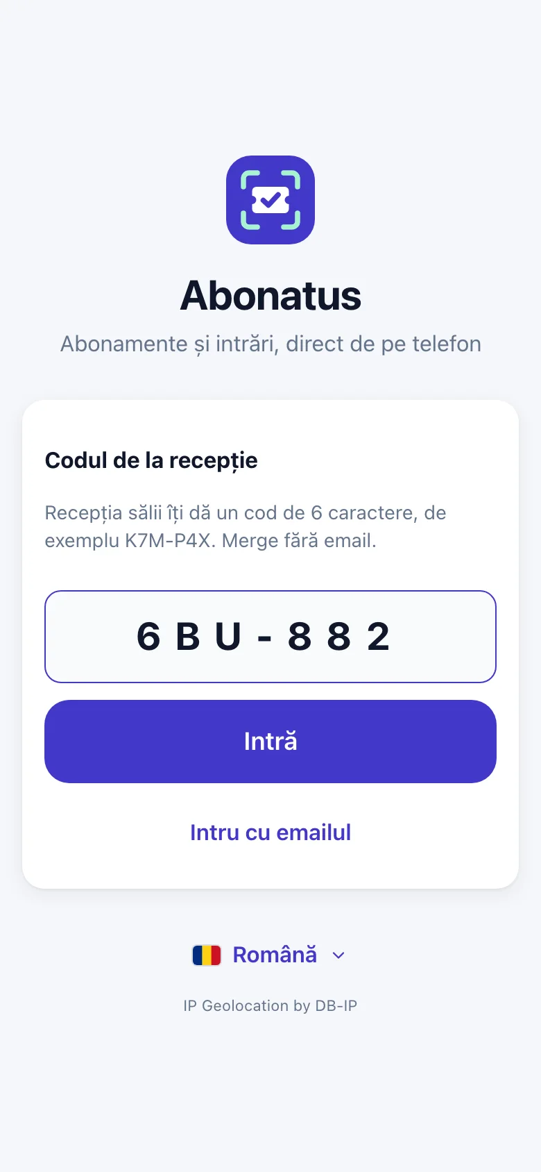 Scrii codul
