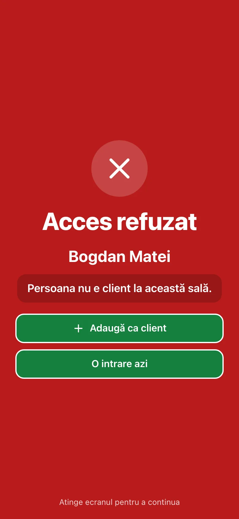 Nu e încă client aici
